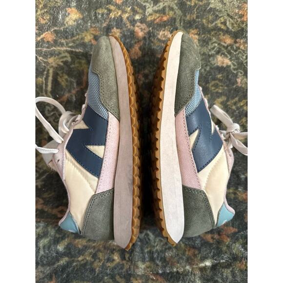 New Balance 237 Low Norway Spruce Storm Blue Cream Green Sneakers Sz 6.5 - Picture 11 of 12